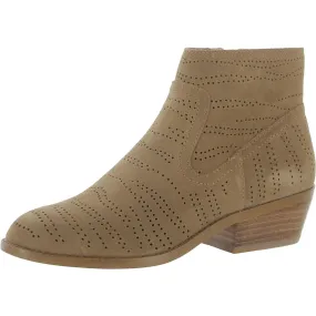 1.State Womens Renna Suede Round Toe Ankle Boots