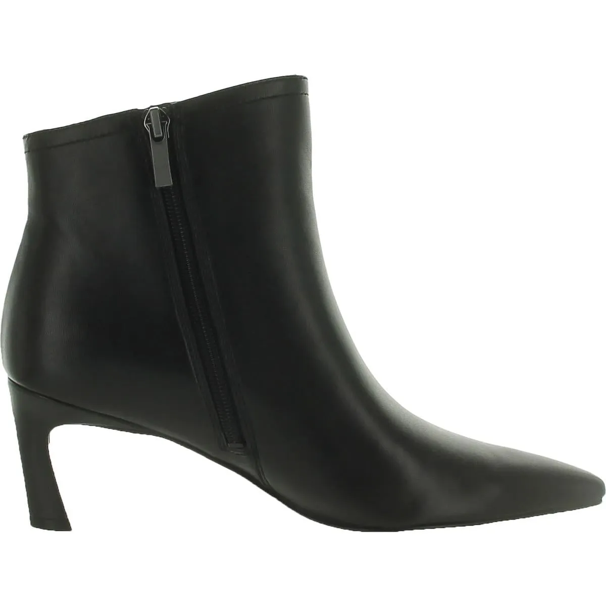 27 Edit Womens Leather Pointed Toe Booties