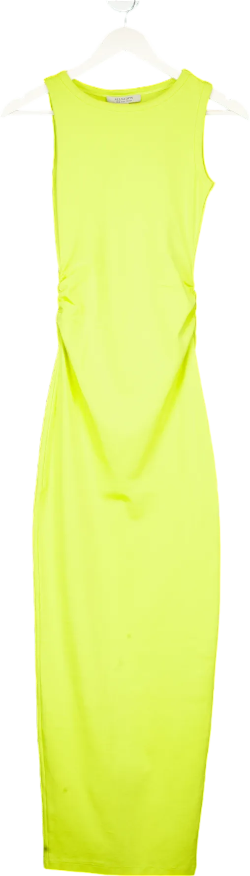 AllSaints Zest Lime Green Katarina Dress UK 6