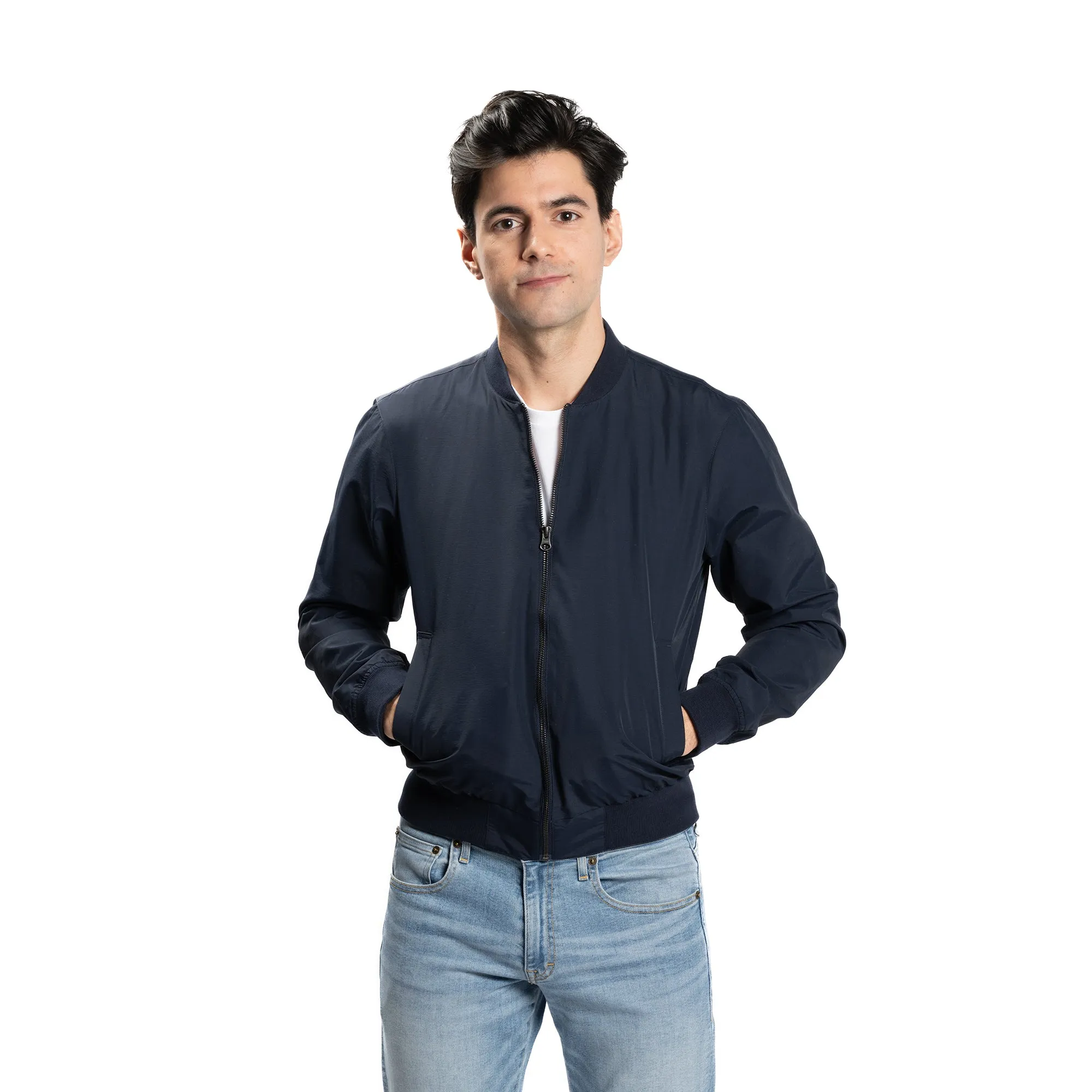 Bomber Jacket - Navy