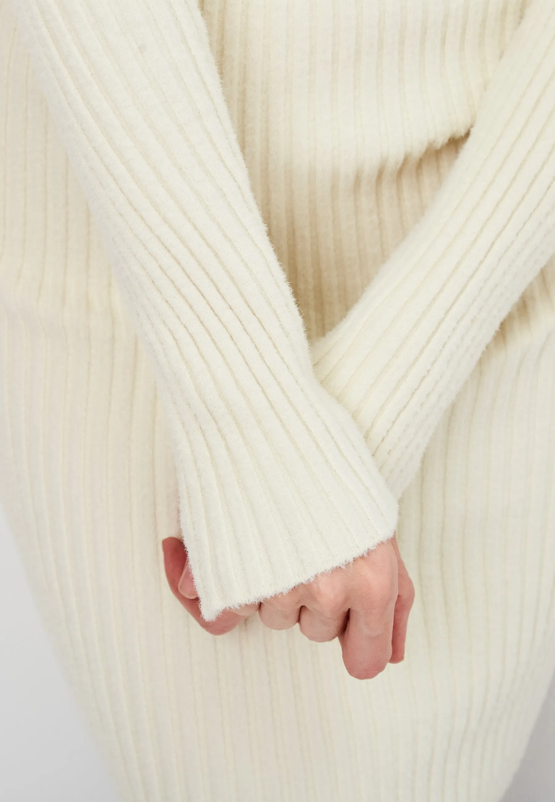 CG Knitted Dress - Off White