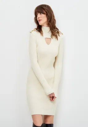 CG Knitted Dress - Off White