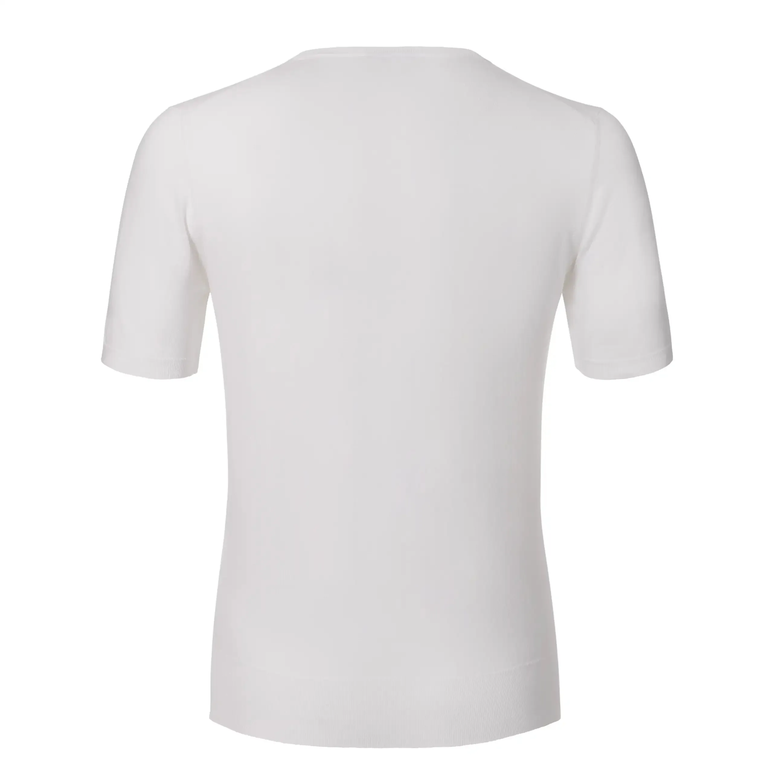 Cotton White T-Shirt Sweater