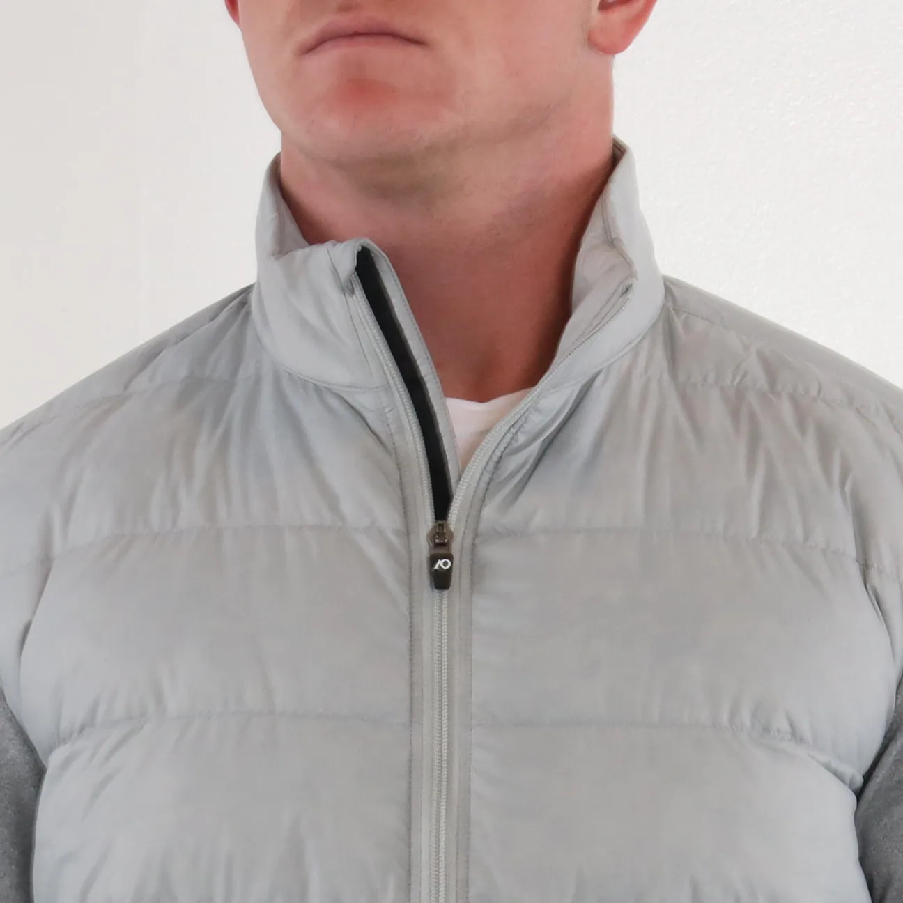 Down Jacket - Steel Heather