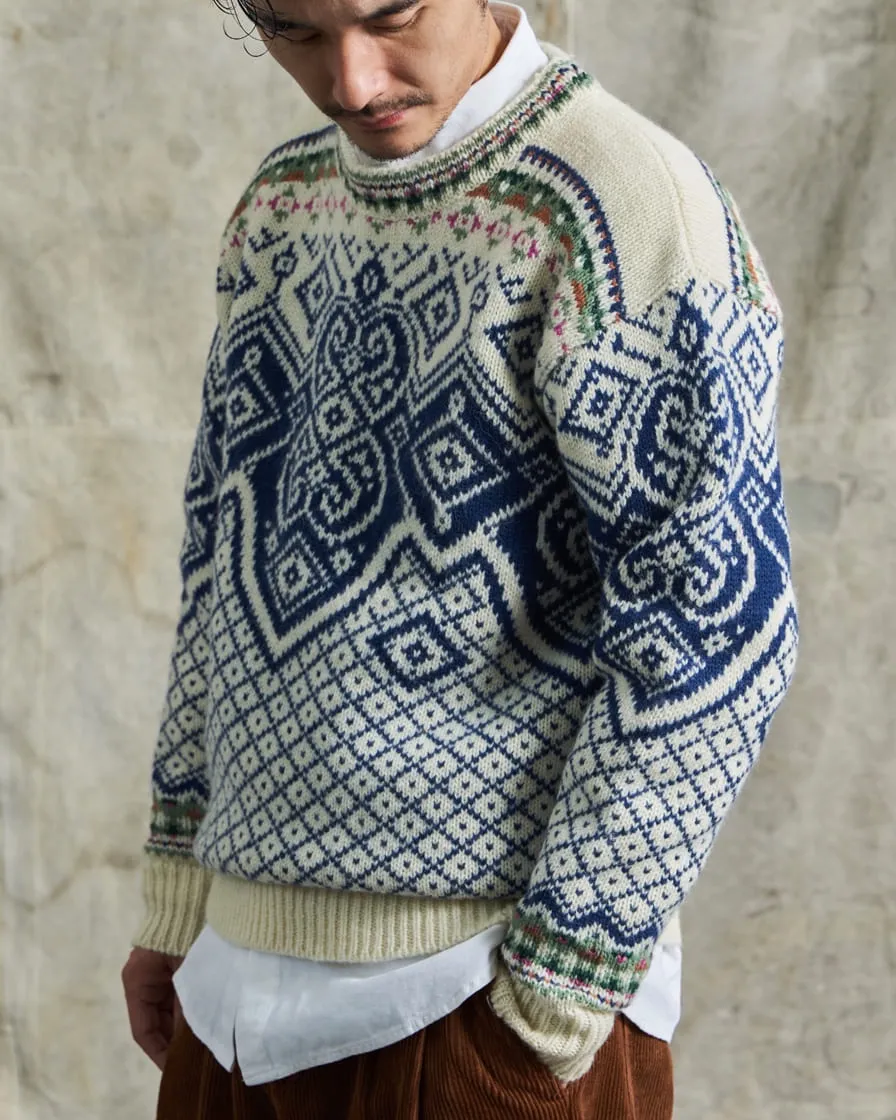 Icelandic Jumper Totem Pattern