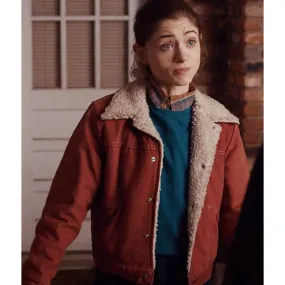 Nancy Wheeler Stranger Things Maroon Jacket