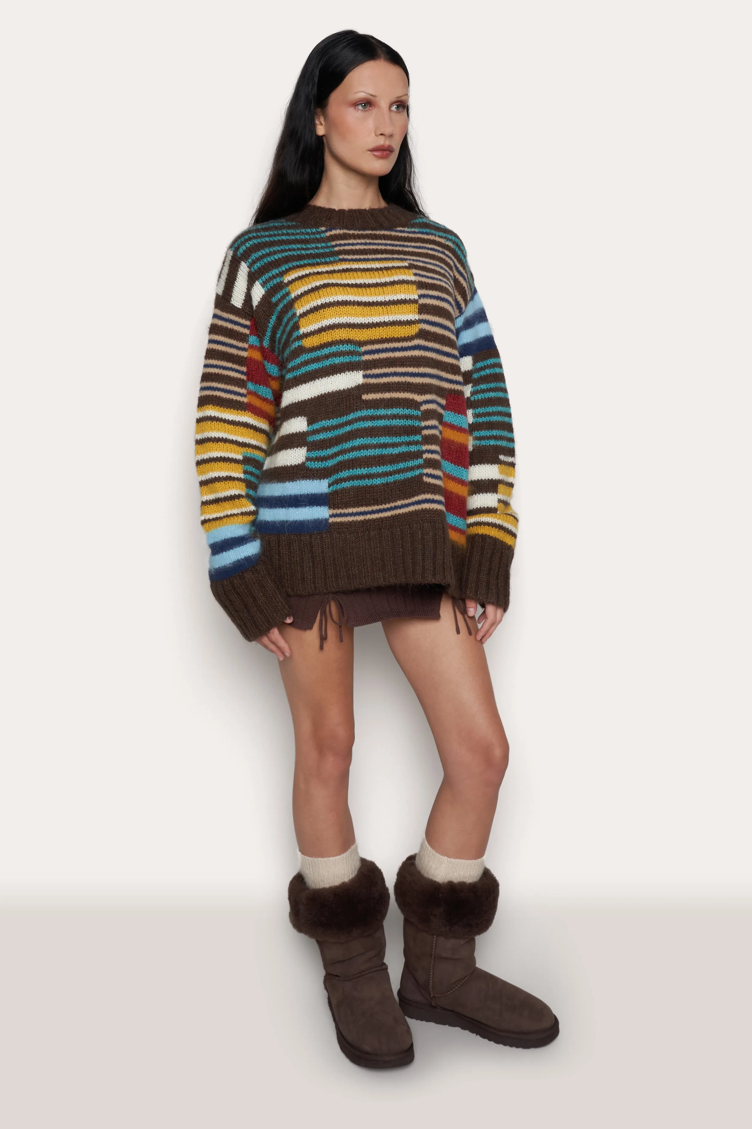 Oversized Novelty Crewneck