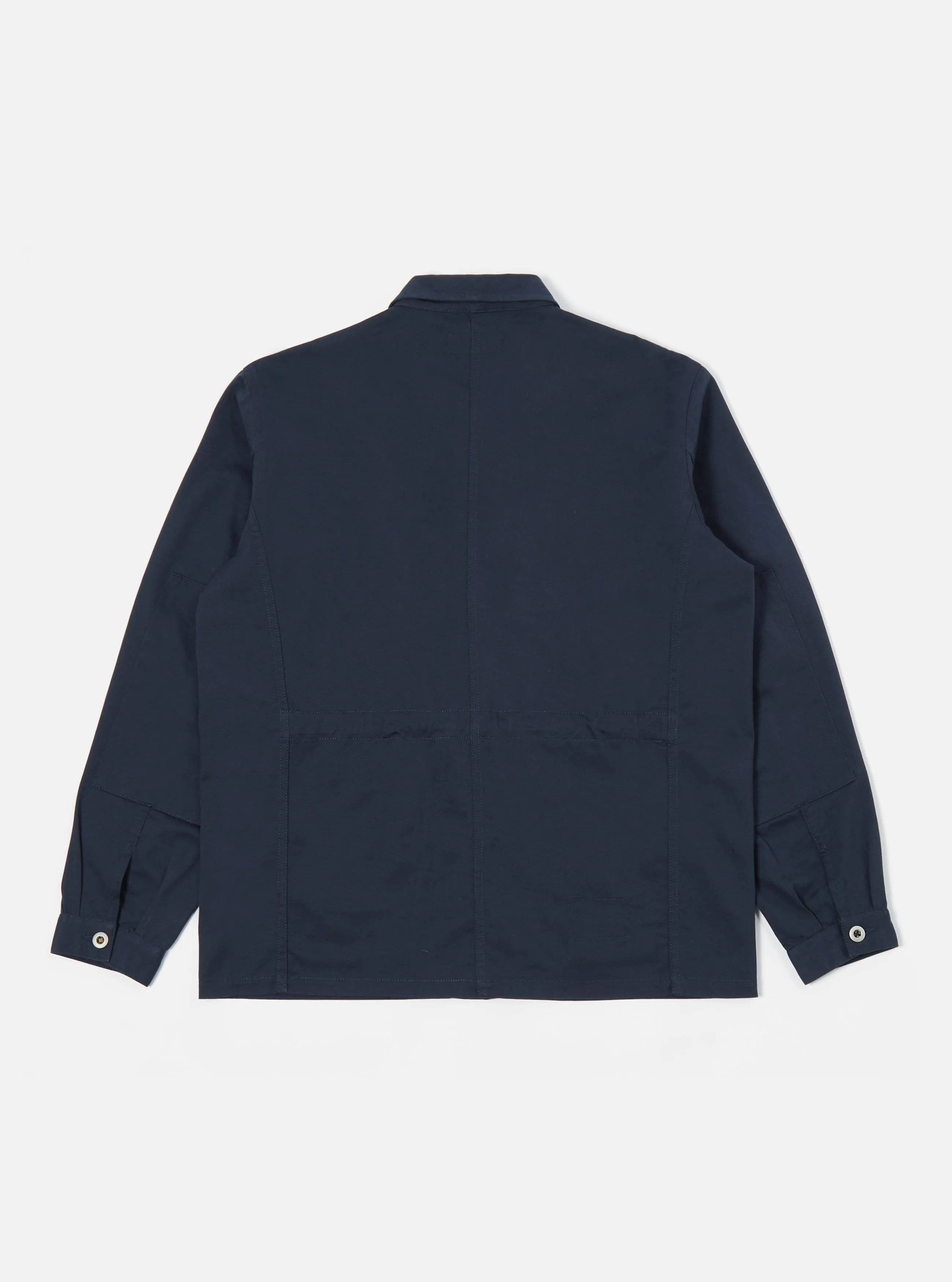 Universal Works MW Fatigue Jacket in Navy Twill