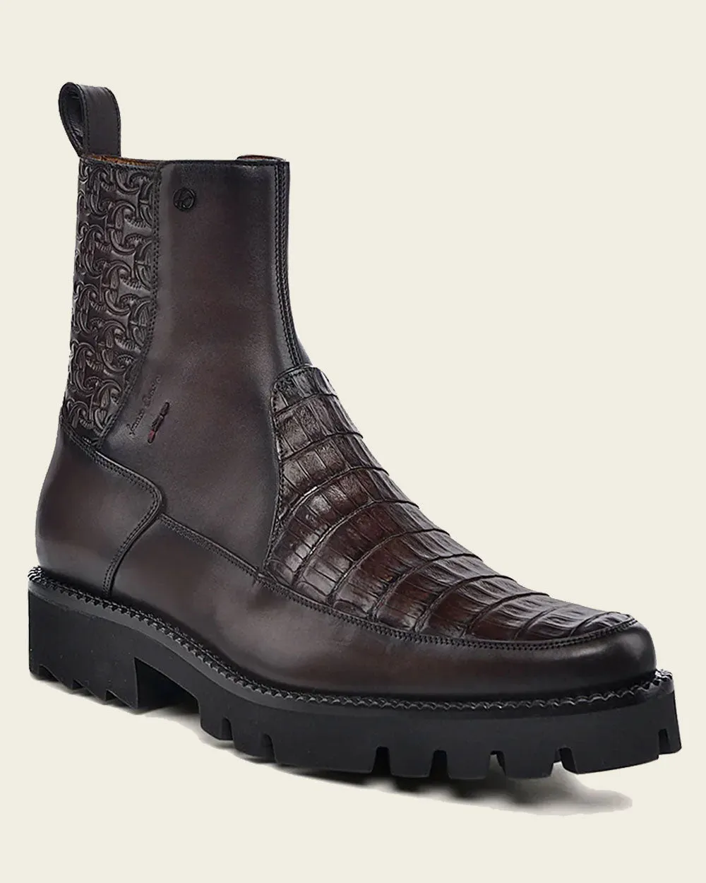 Urban brown ultra exotic boot