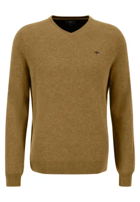 V Neck Pullover | Merino Cashmere